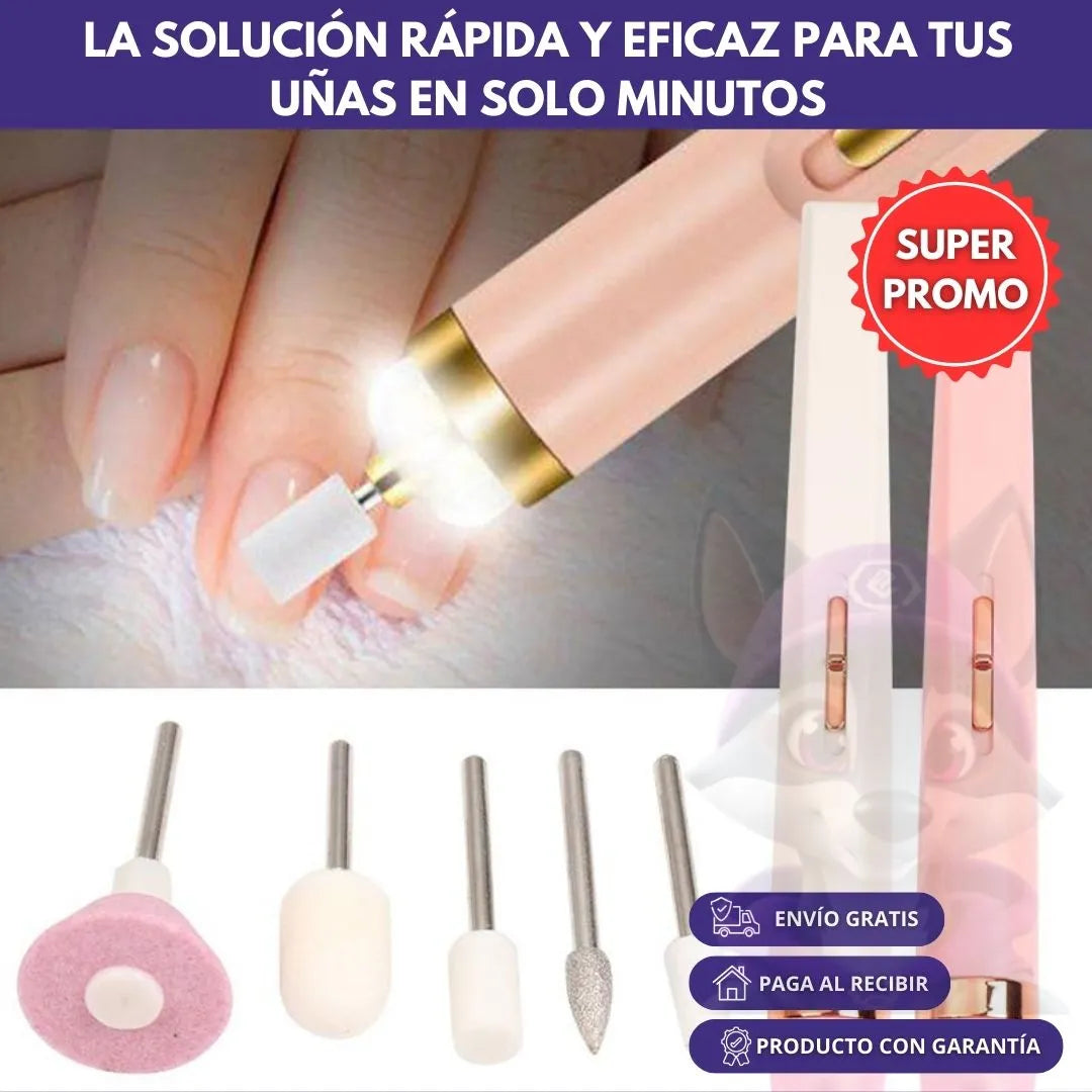 Lima de Uñas Eléctrica 5 en 1 PureNails®