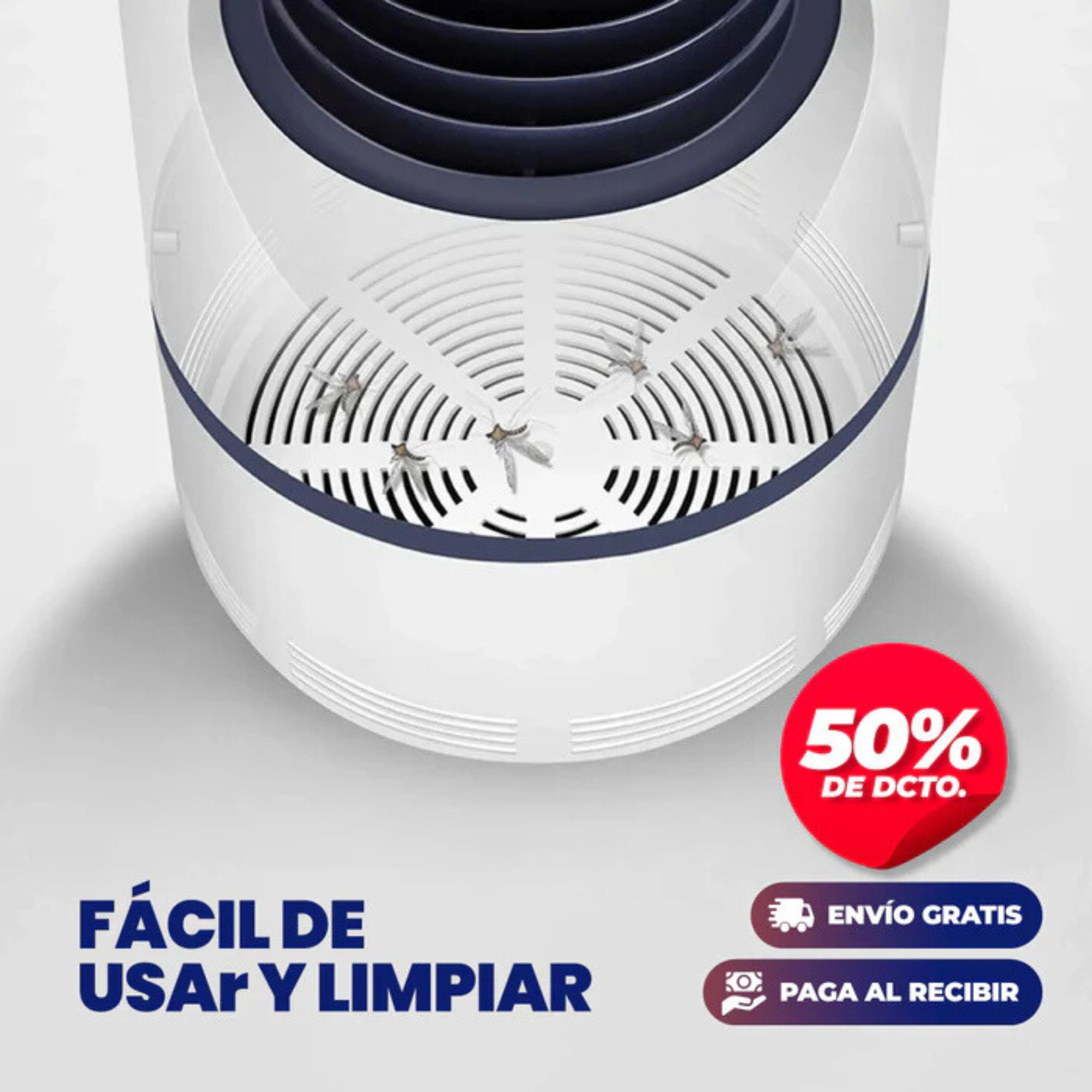 LÁMPARA LED ® ANTIMOSQUITOS