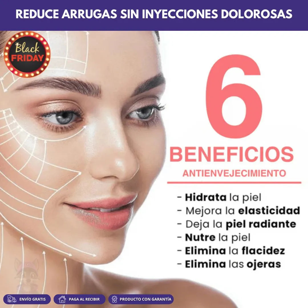 BeautyPatch© - Mascarilla facial de colágeno PROMO 3X1 (18 unidades)