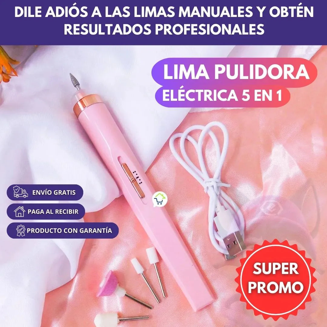 Lima de Uñas Eléctrica 5 en 1 PureNails®