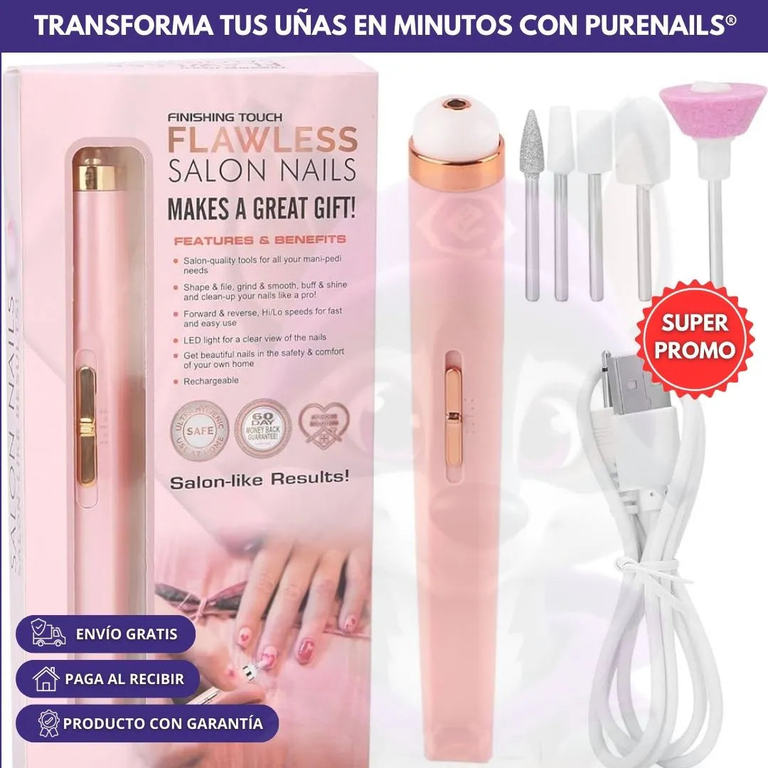 Lima de Uñas Eléctrica 5 en 1 PureNails®